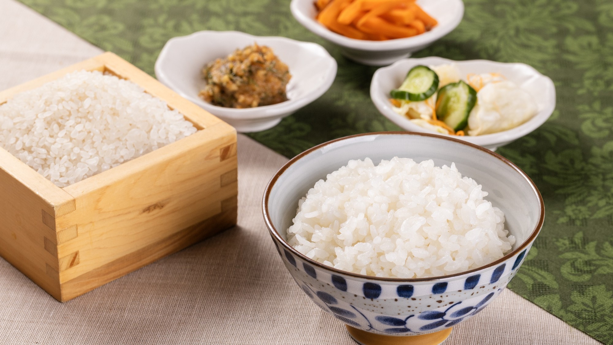 Koshihikari rice from Sukagawa (only rice purchased from Matsukawa-san is used)