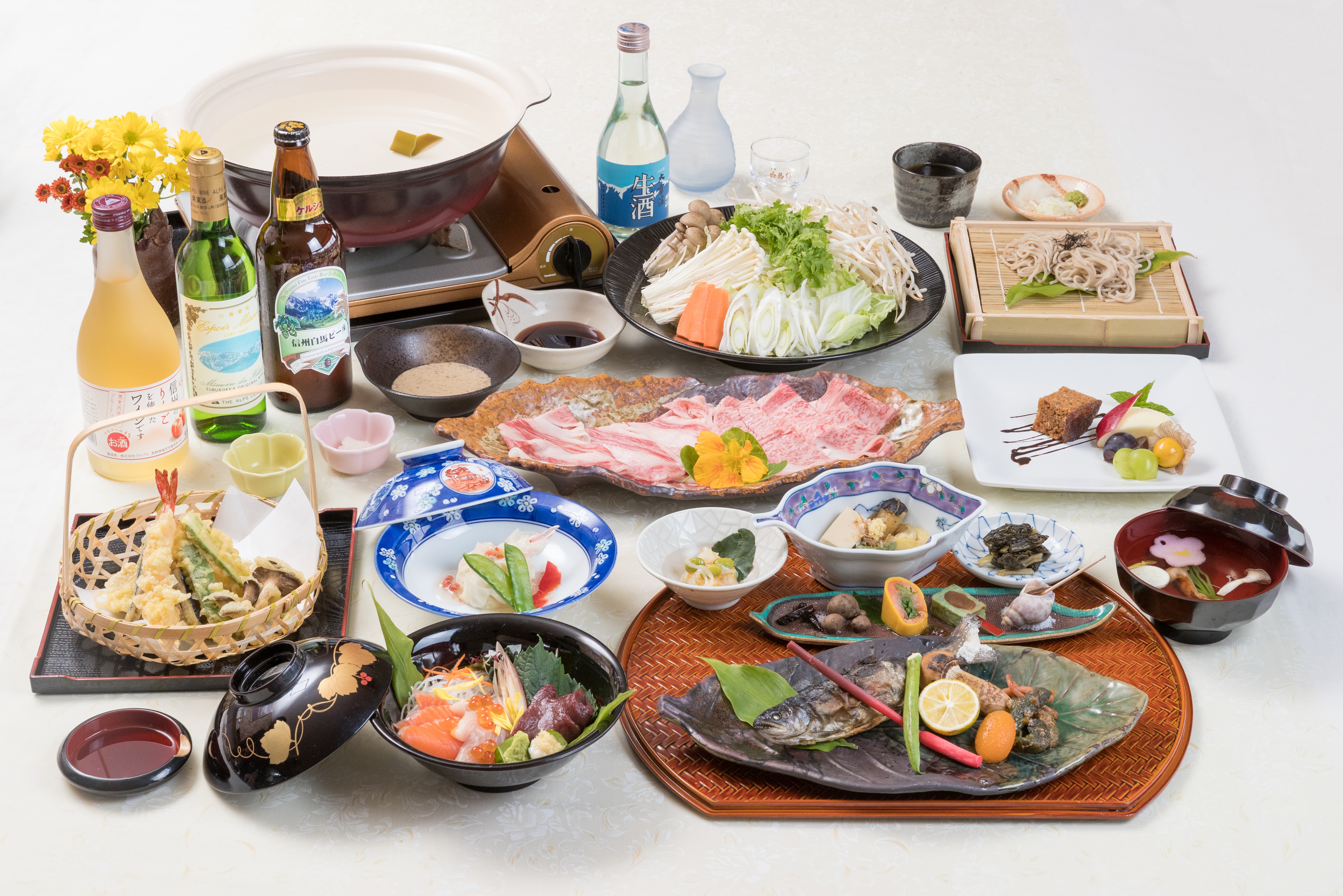 Summer dinner example: Shabu-shabu