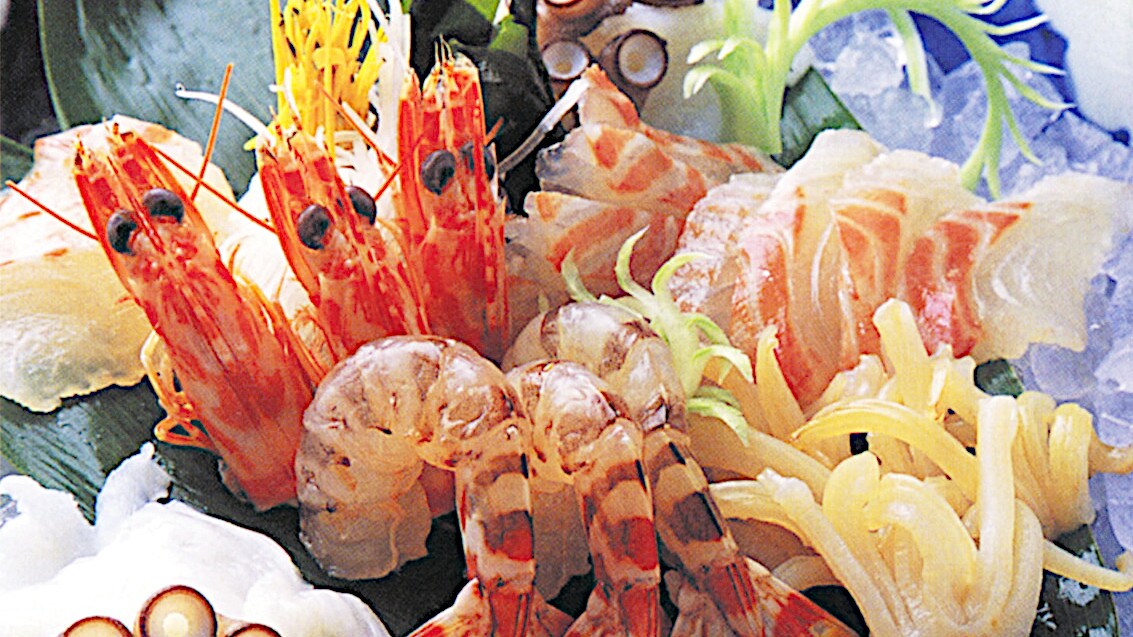 生鱼片拼盘