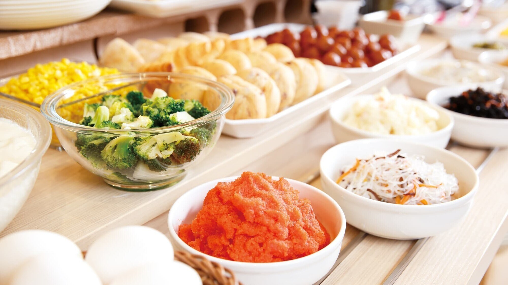 Breakfast buffet example