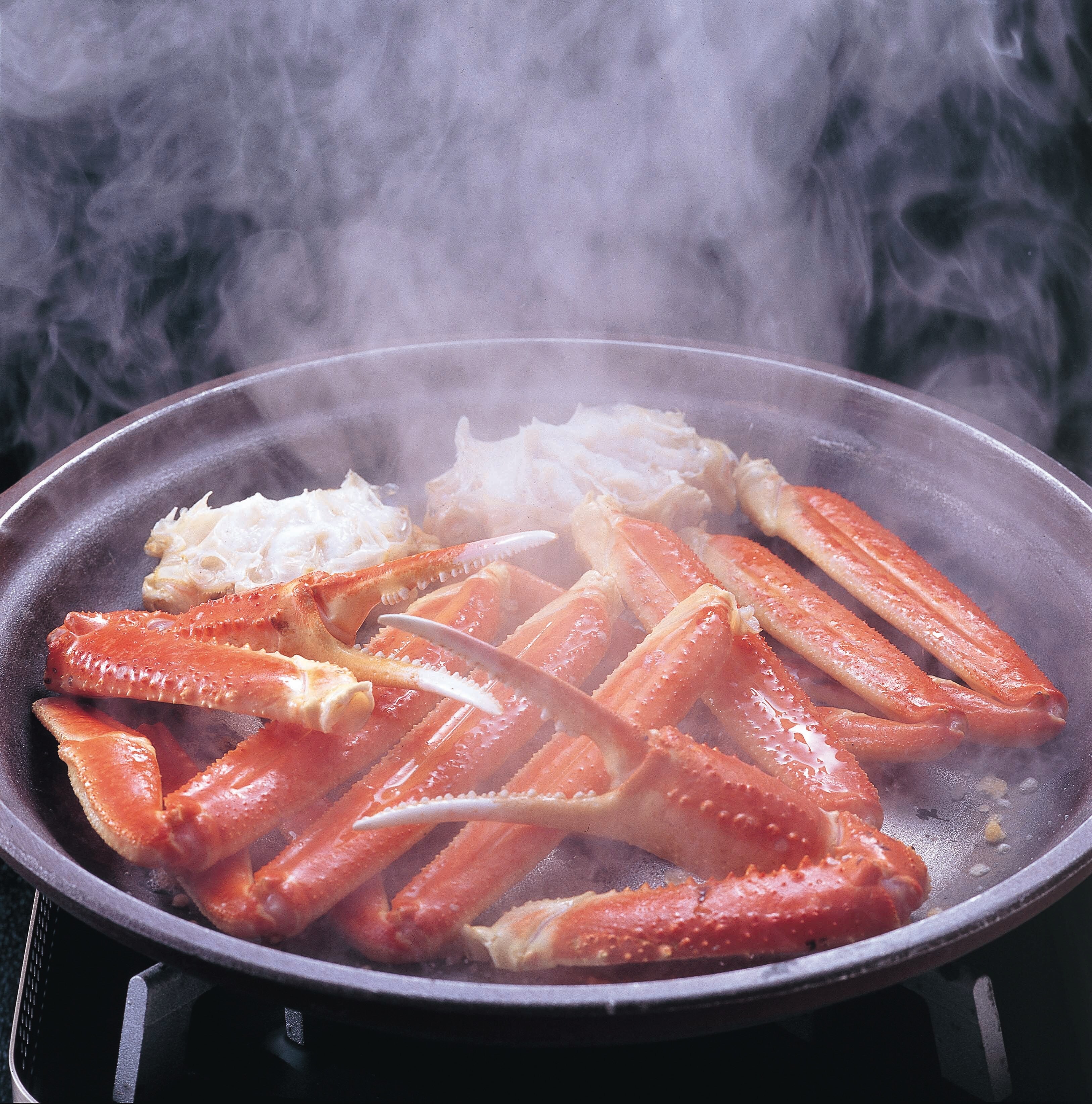 Grilled crab