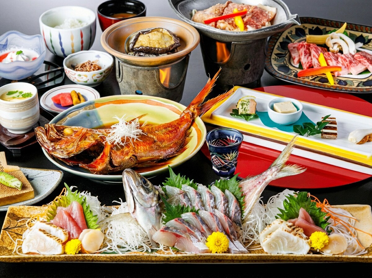 Bữa ăn kaiseki nhỏ ngon miệng