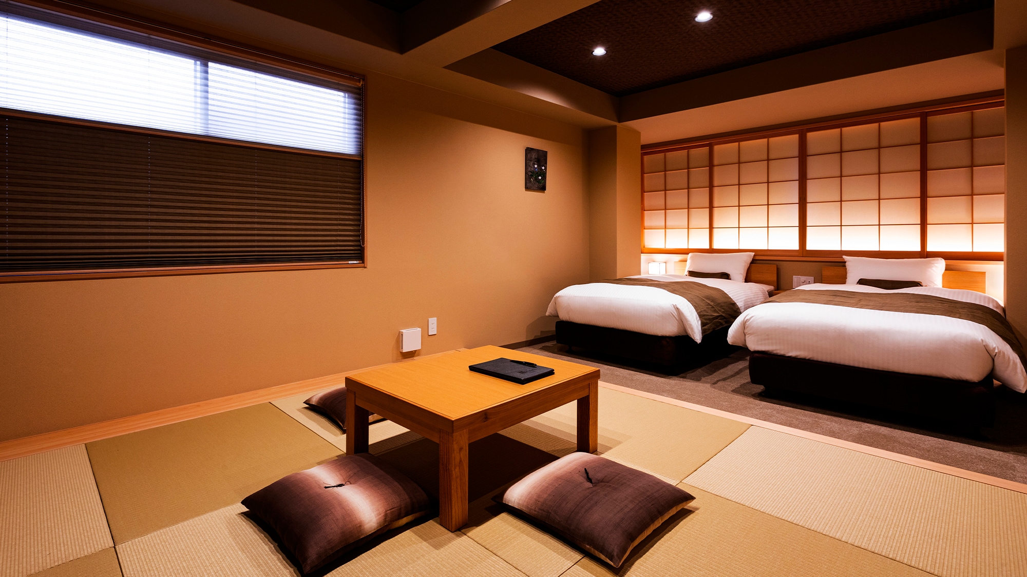 ห้องทวินปานกลางสไตล์ญี่ปุ่น-ตะวันตก