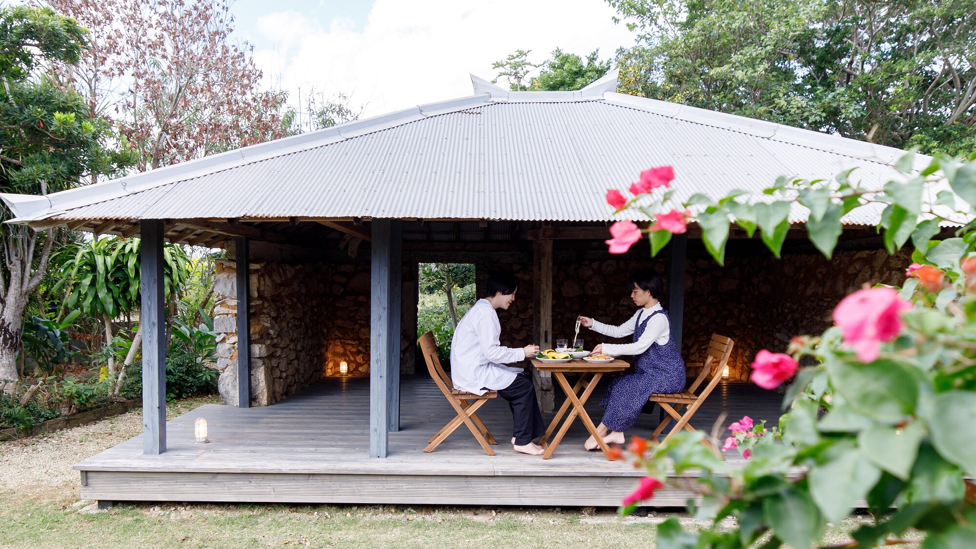 自助餐/享受使用島上食材烹飪的樂趣