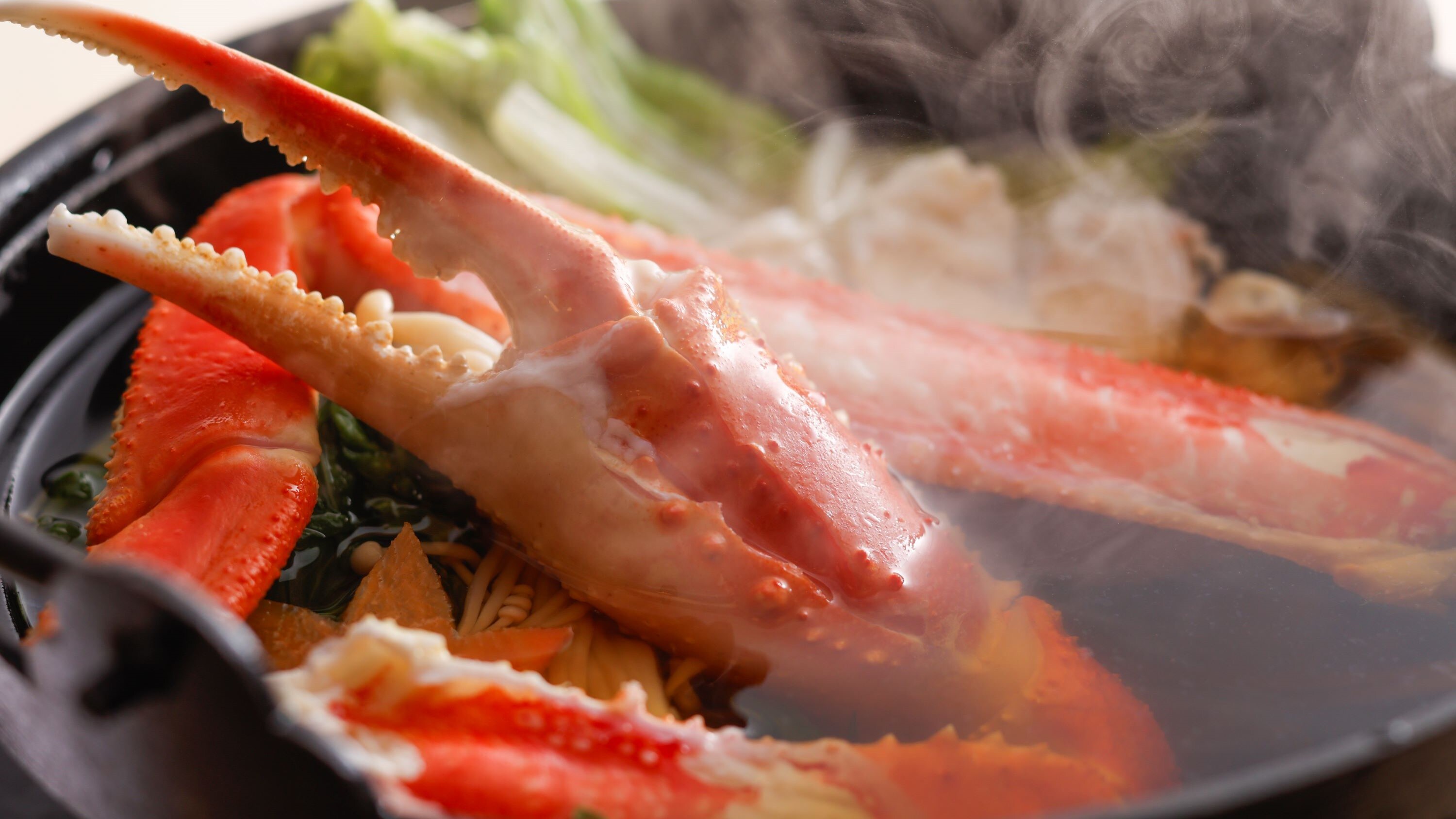 [Snow crab kaiseki] Chef's special crab sukiyaki pot (small pot)