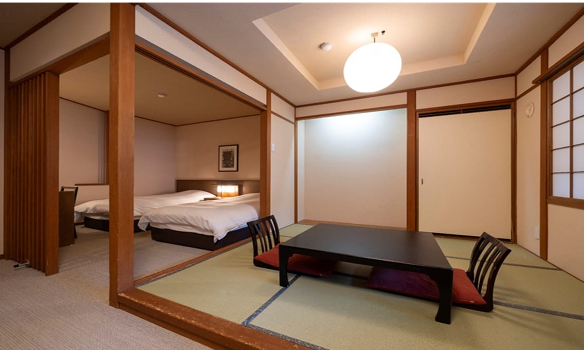 [Guest rooms: Japanese-Western style]