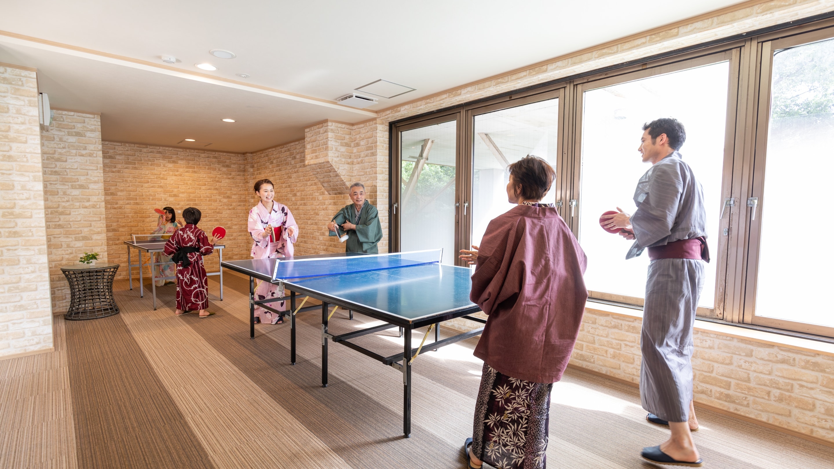 Table tennis corner