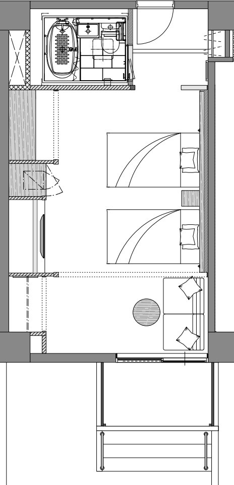 Dog run straight image