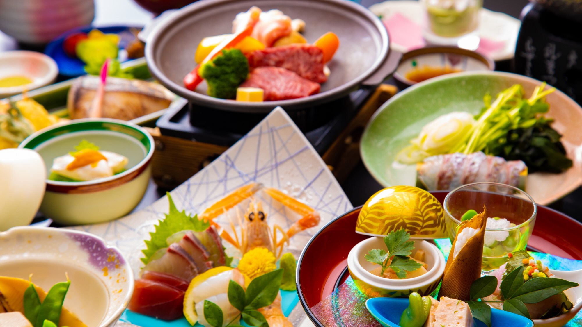 ～Standard Takeshima Kaiseki Course with the Fragrance of the Four Seasons～