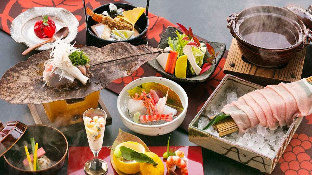 [Kaiseki with Japanese Black Beef] Enjoy the Wagyu beef♪ Plus, choose your favorite main dish☆