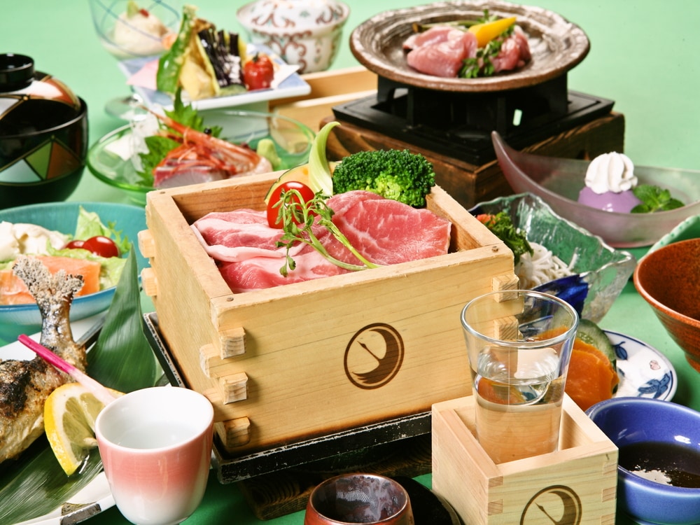 An example of steamed sake steamer