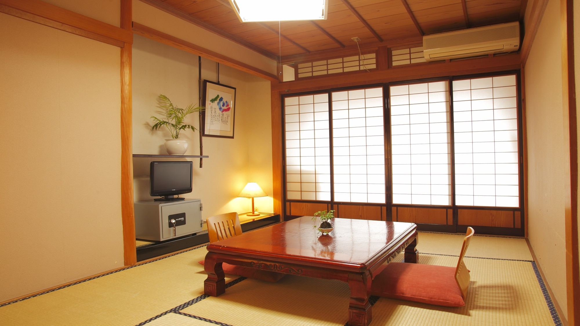 [Japanese-style room 7.5 tatami mats] This room is perfect for two people, including couples. (One case)