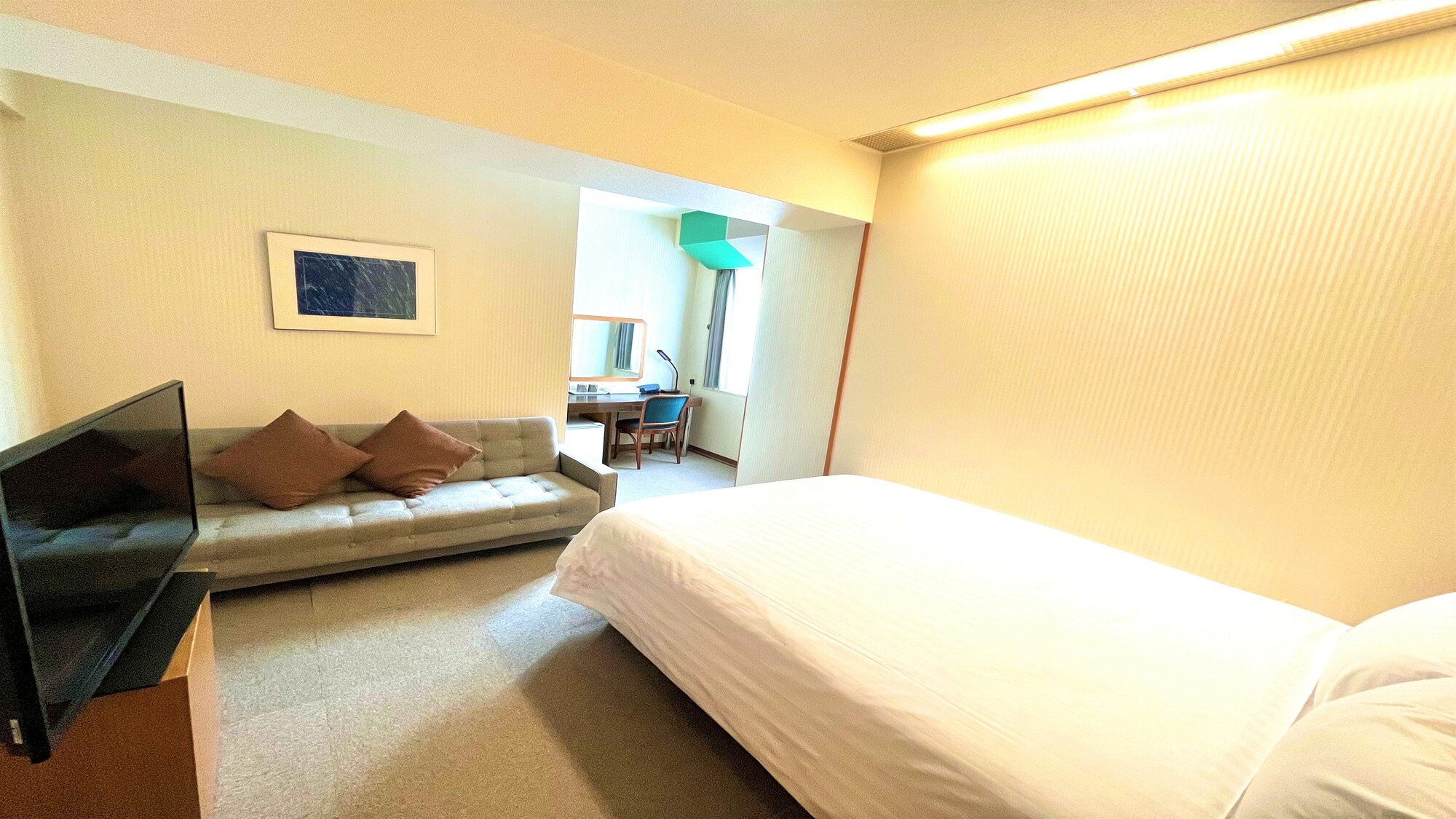 Deluxe double 17.0 square meters, 140 cm wide bed