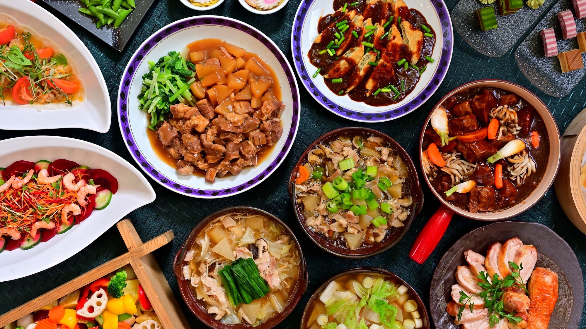 冬季自助火鍋圖片