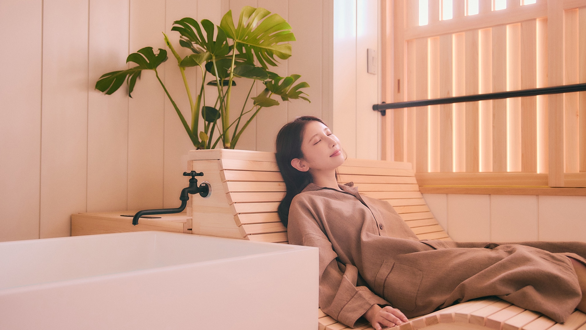 [Sauna] Relax in a relaxing space
