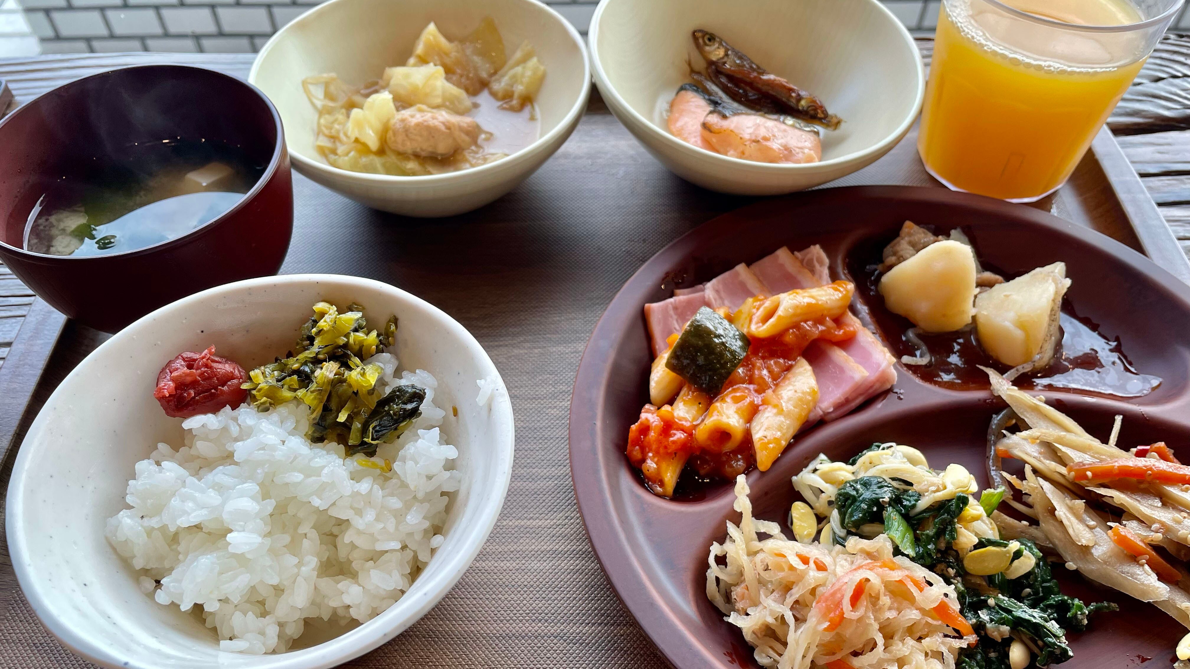 Shunsai Tsutai Breakfast Buffet Example