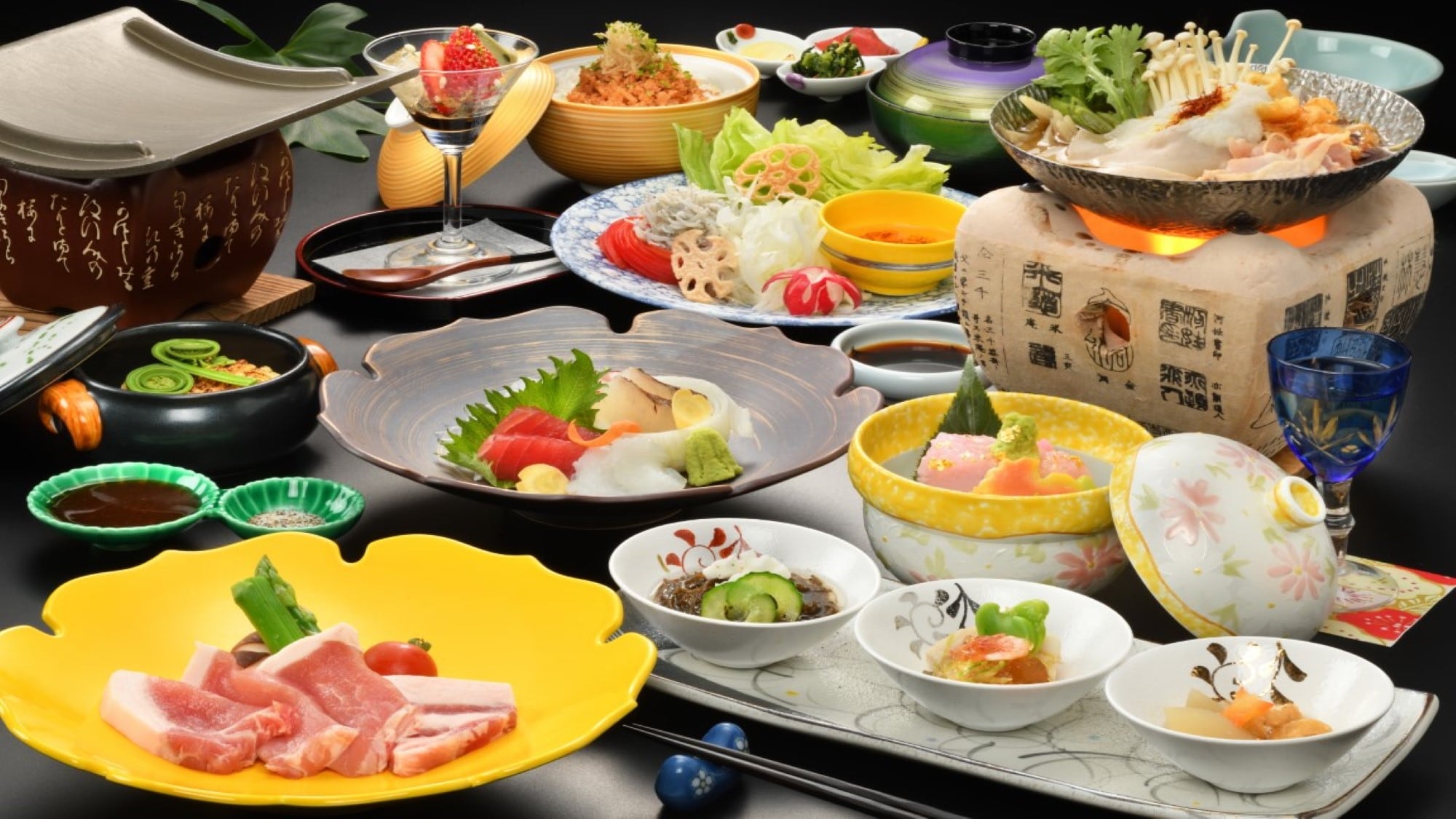 Seasonal kaiseki limited plan