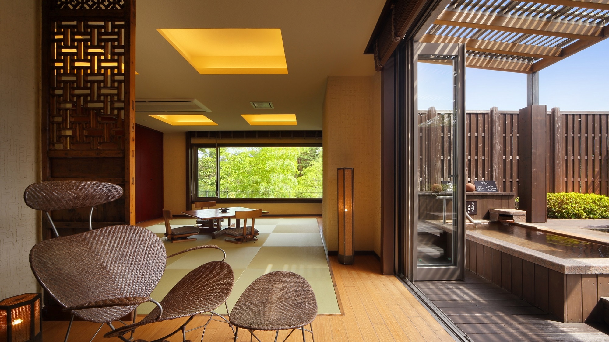 Rooms with open-air baths: Star Story "The Brilliance of Romance"