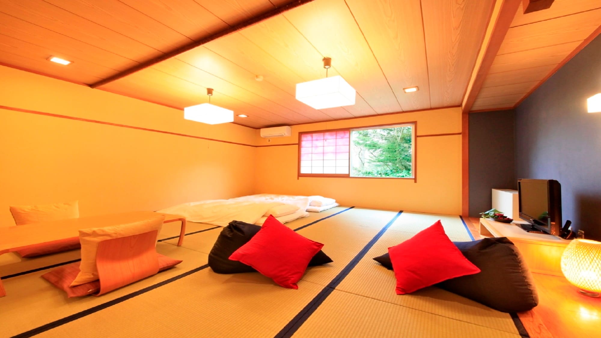 ■“日式房間”最多可容納6人。