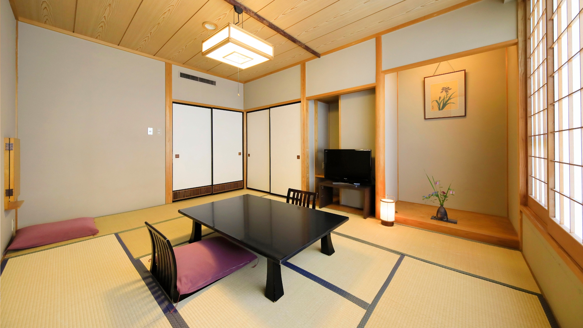 <Hot spring town side> Japanese-style room 10 tatami mats