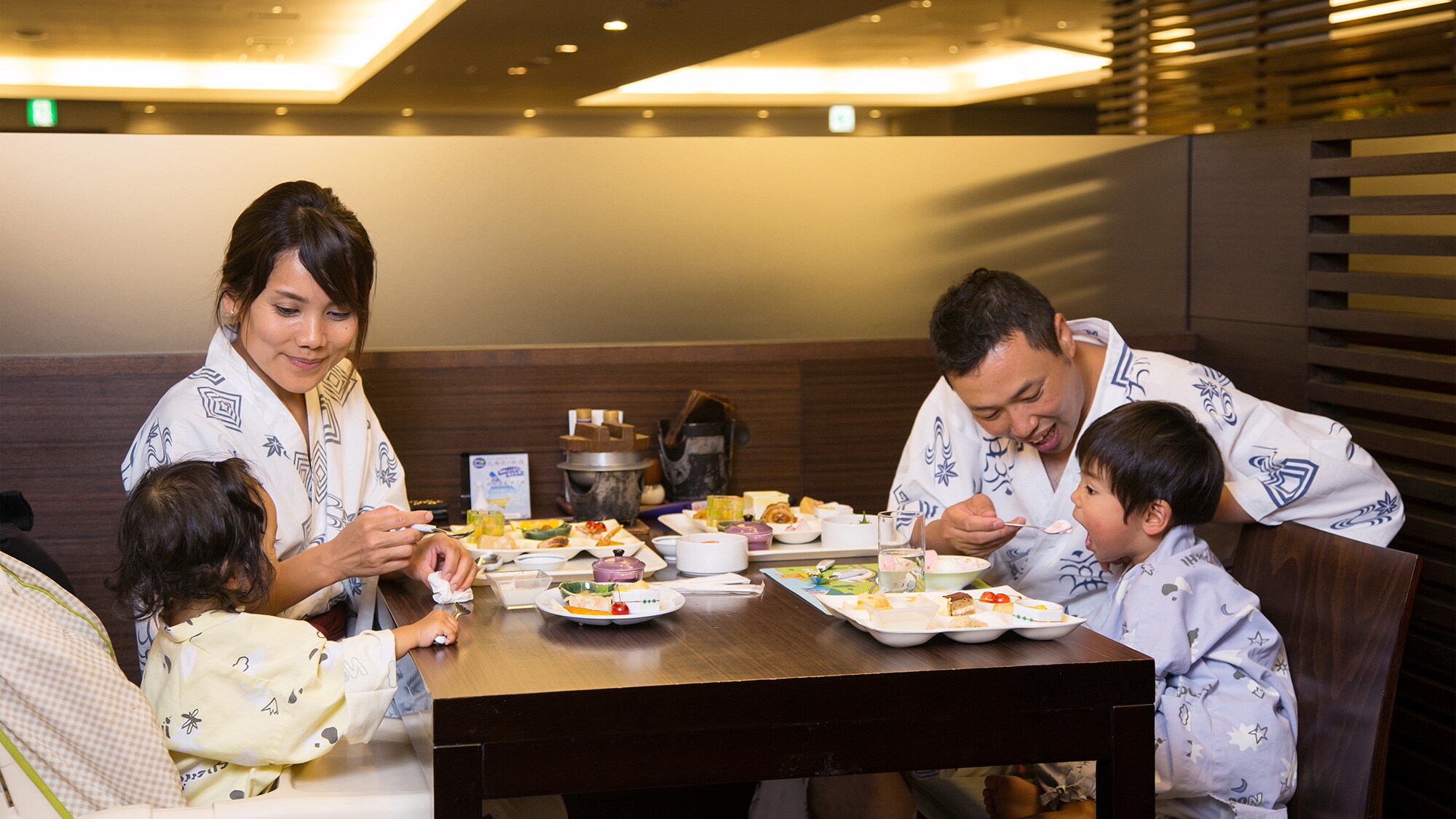 [Restoran Ginkgo] Ada berbagai menu anak-anak untuk prasmanan Jepang, Barat, dan Cina! Jajaran produk sangat memuaskan baik untuk orang dewasa maupun anak-anak.