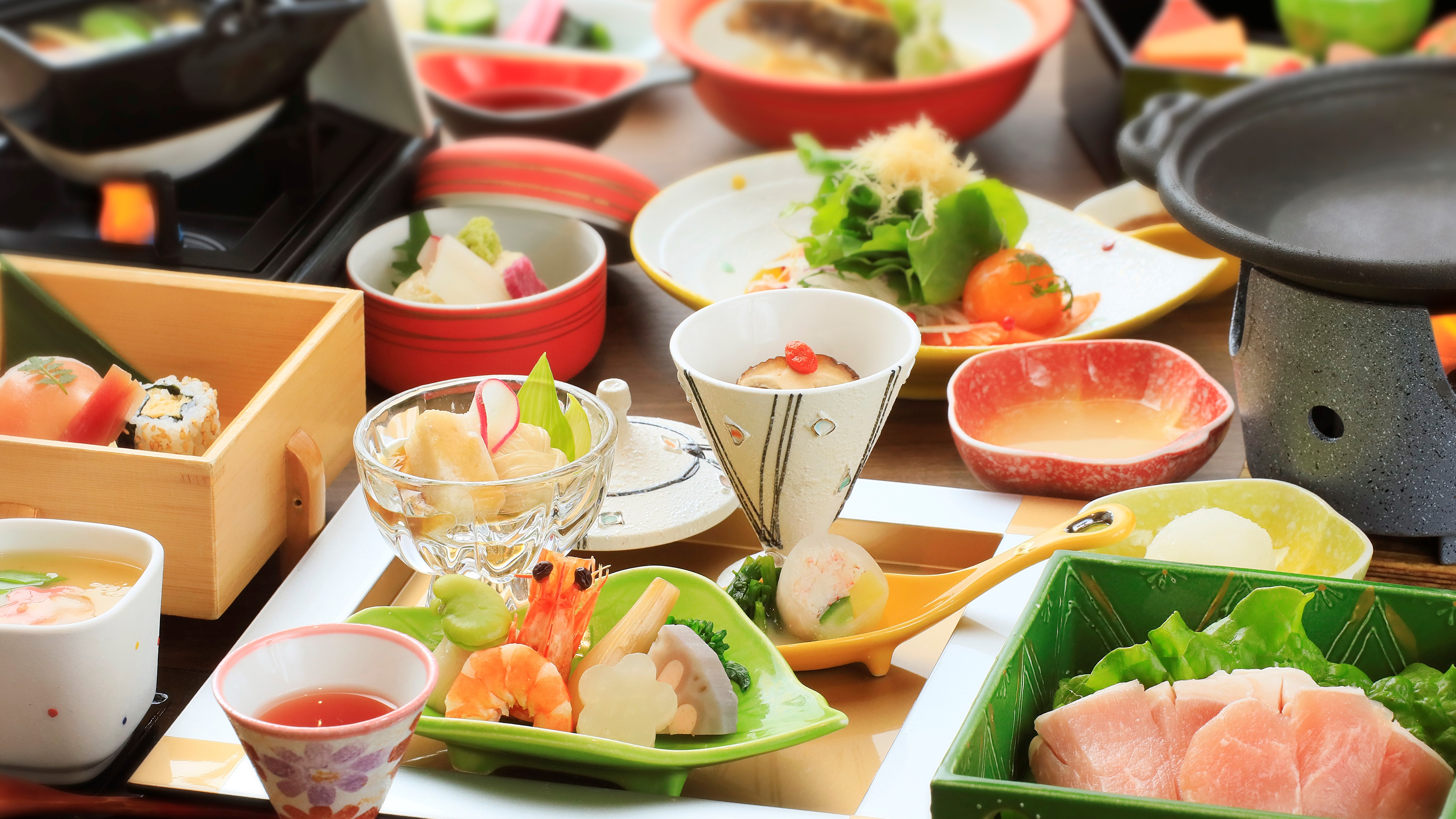 〇Food set Our standard course entitled "Eat a week"