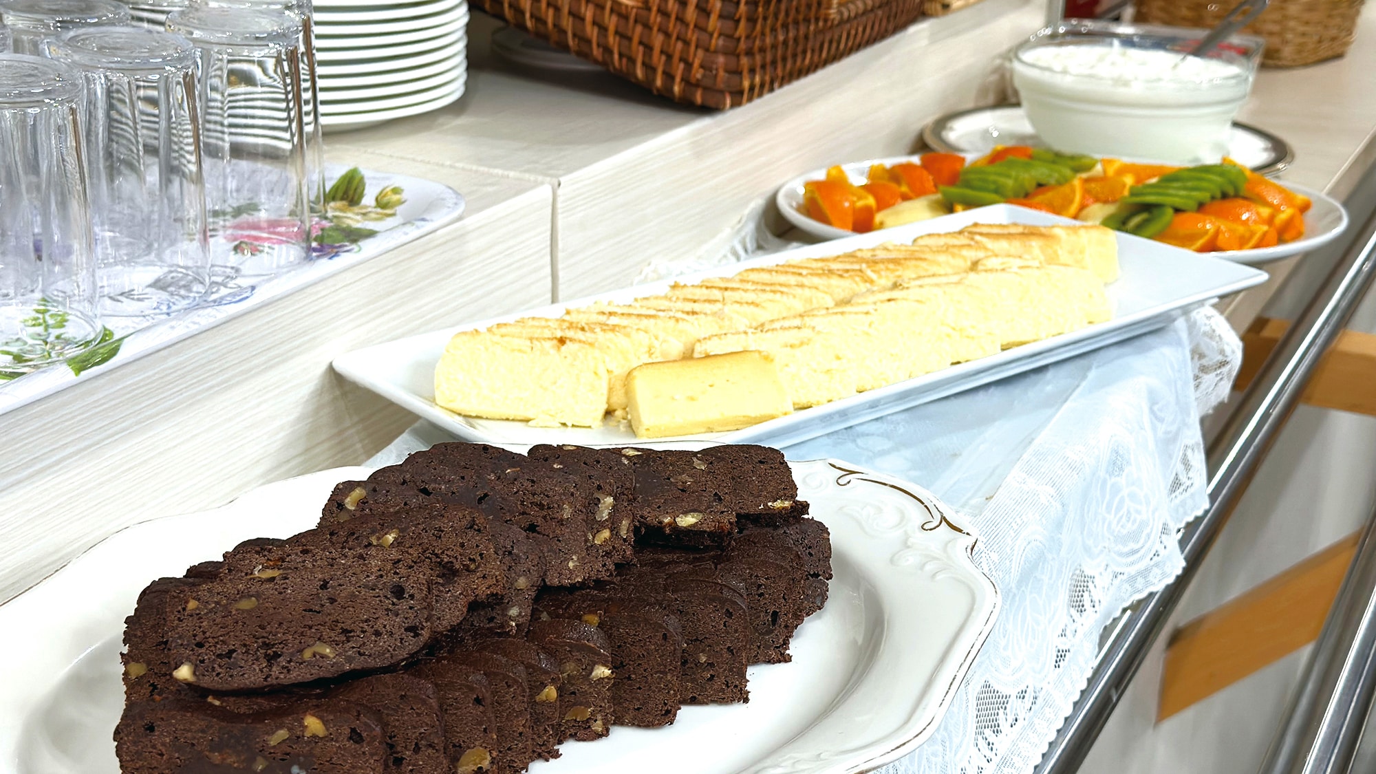 Sarapan prasmanan Kue