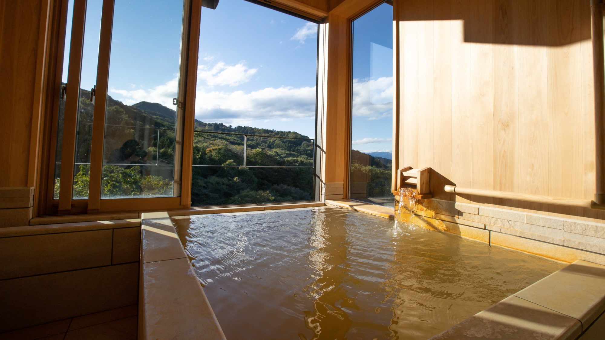 [Private open-air bath: Jin] No reservation is required, and you can use it whenever it is available. (Inside lock type)