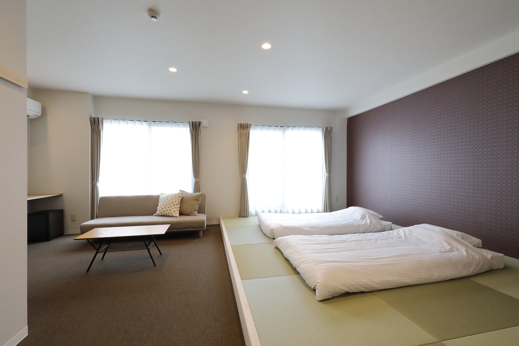 Japanese-style room (5 persons, private bathroom and toilet)
