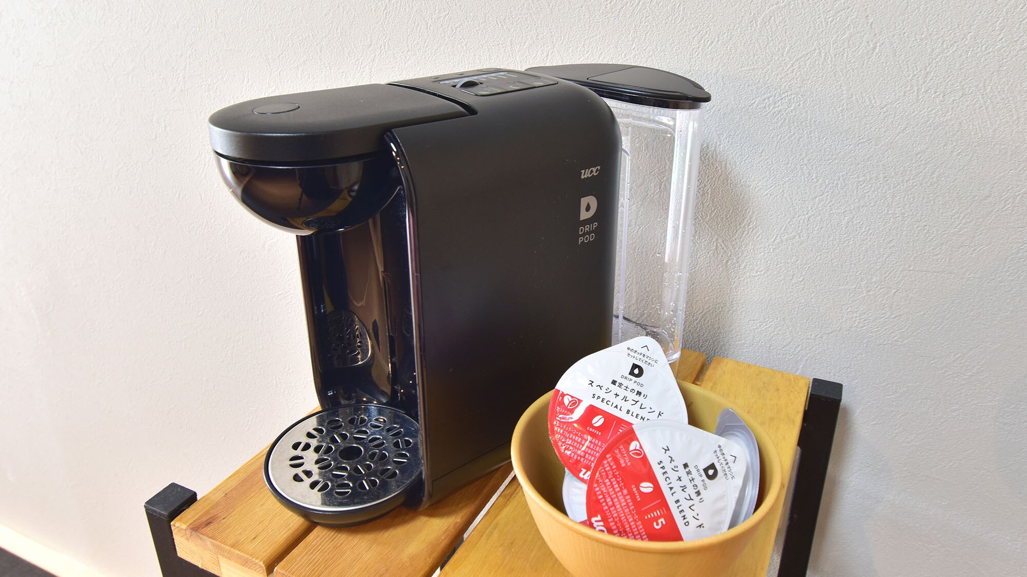 [UCC DRIP POD (coffee maker)] Built-in coffee machine