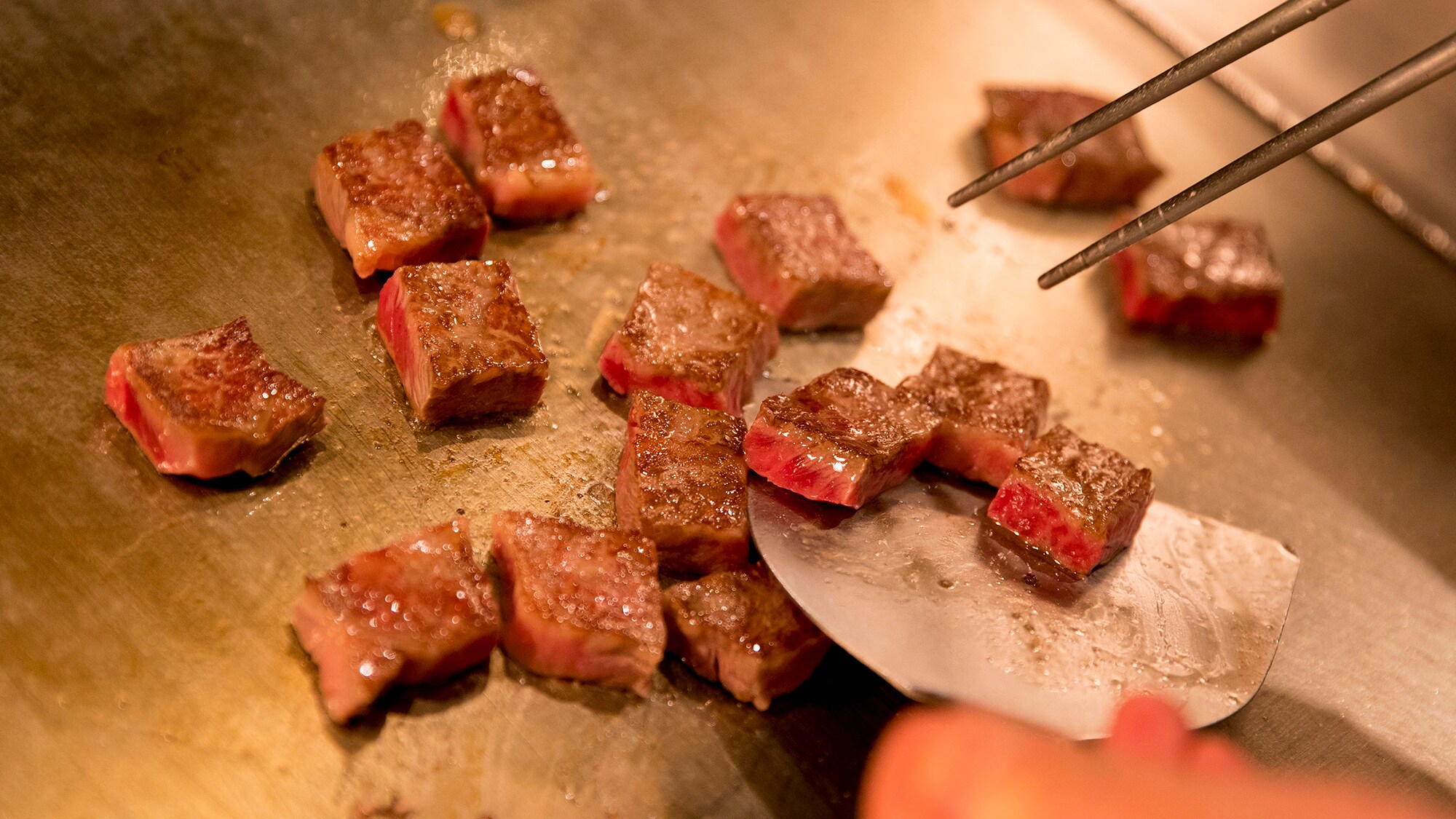 Teppanyaki Daging Sapi Hitam Jepang