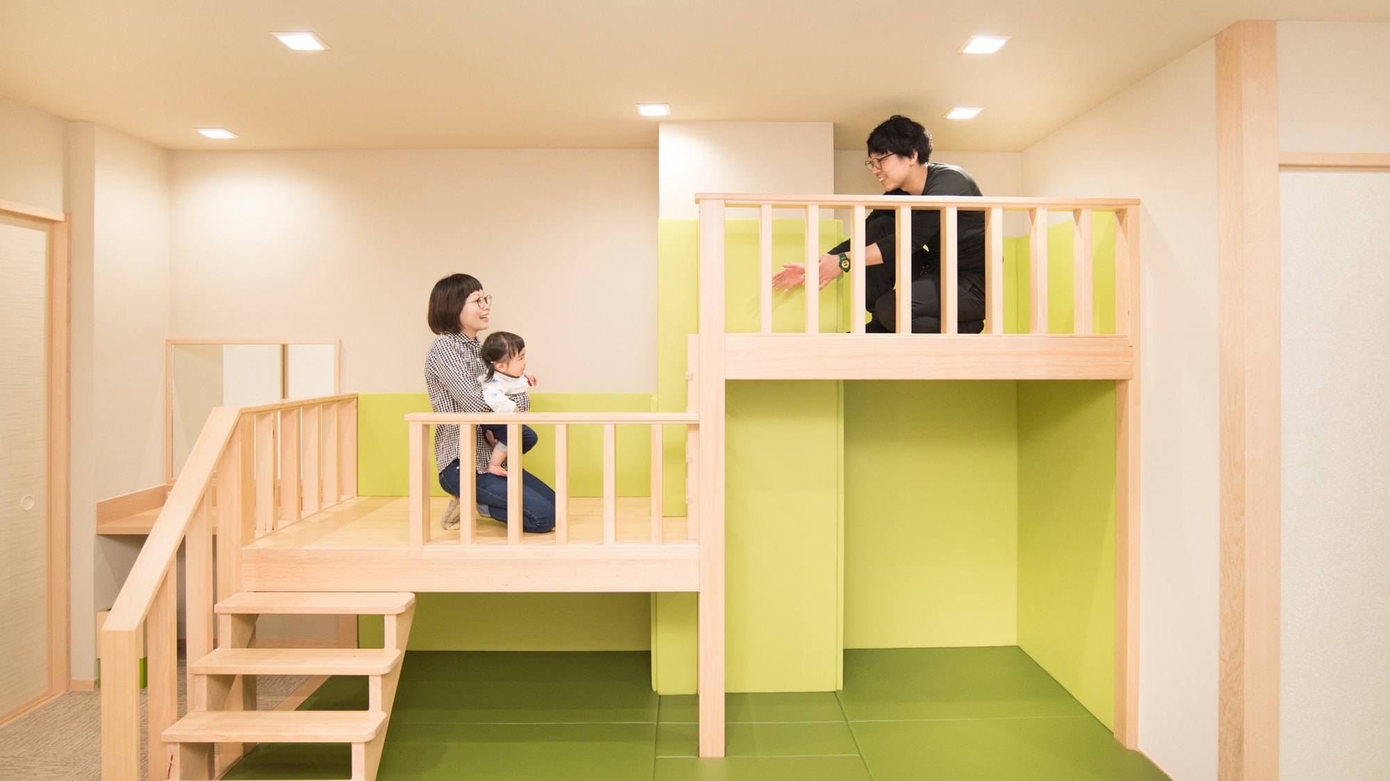 "Hyotan" [Family Suite Room with Private Open-Air Bath] Kids Loft
