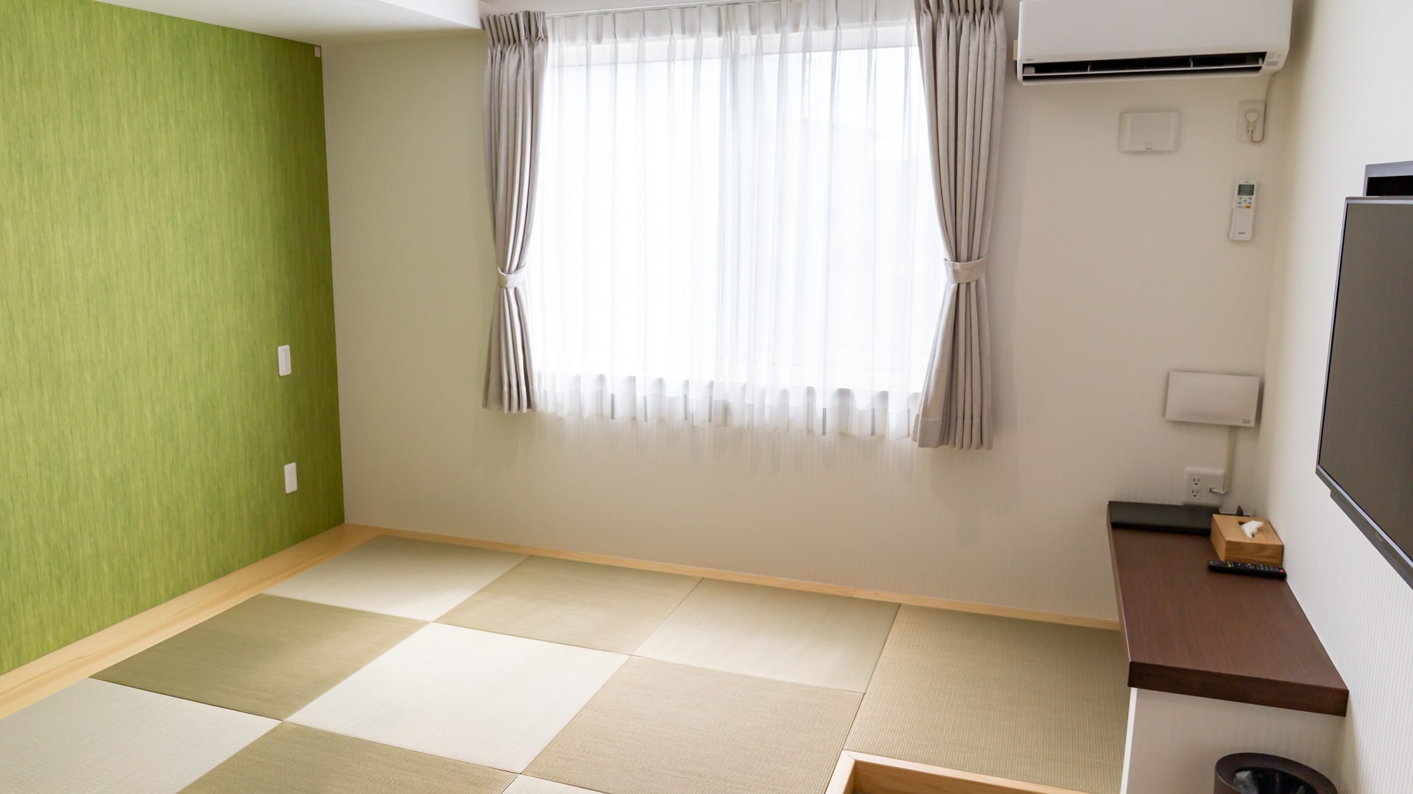 ห้องพักแบบญี่ปุ่น (Wa Room) <ปลอดบุหรี่> <ฟรี Wi-Fi>