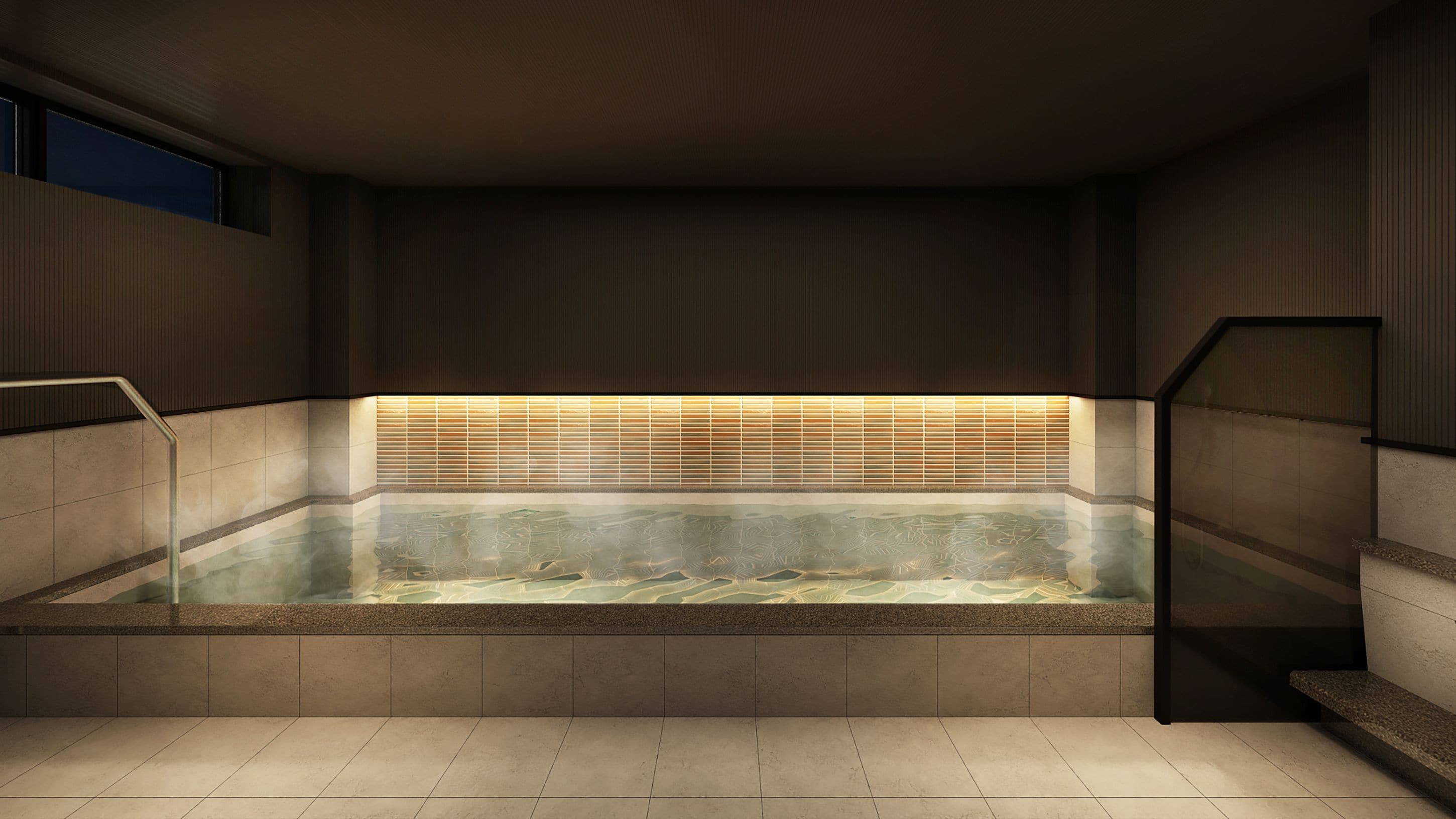 We grand opened in May 2026! (Artificial hot spring)