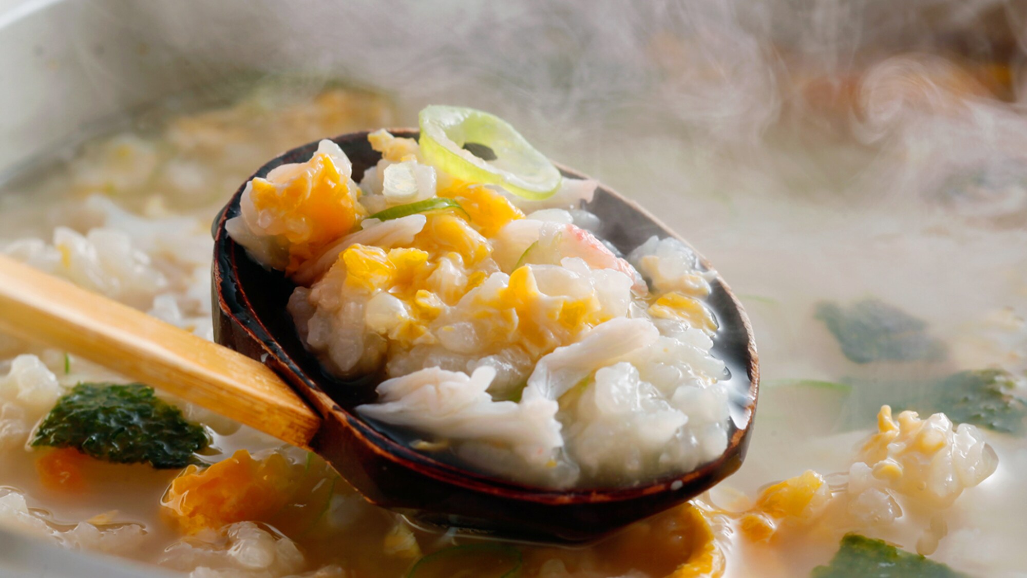[Crab porridge]