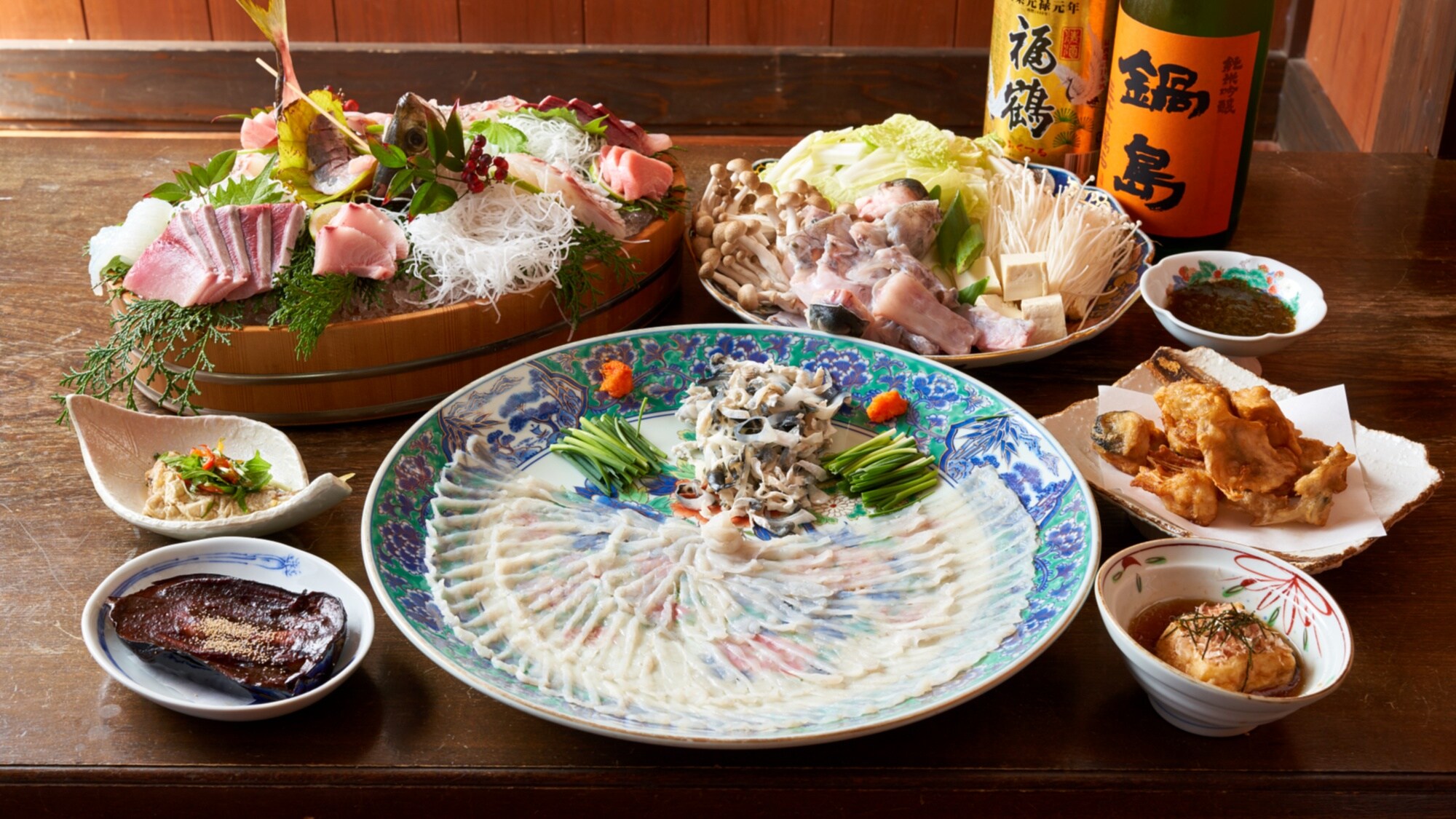 Our top recommendation! Tiger pufferfish course☆