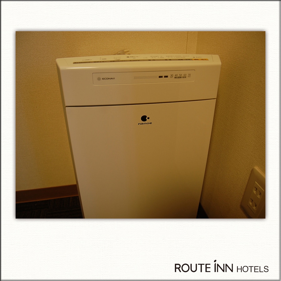 Introduced a humidified air purifier in all rooms! This is perfect for pollen season and dry winter ♪