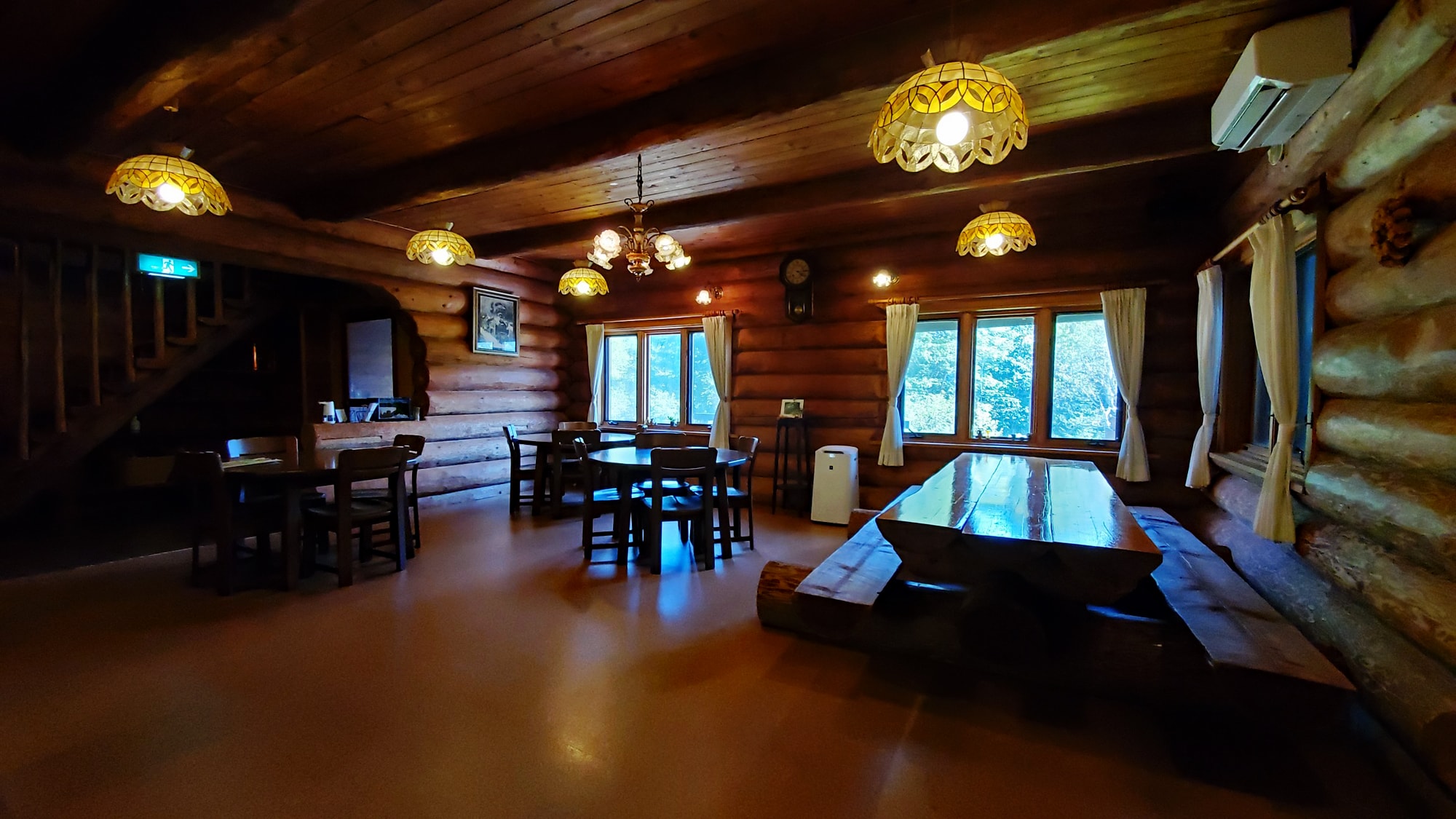Spacious dining