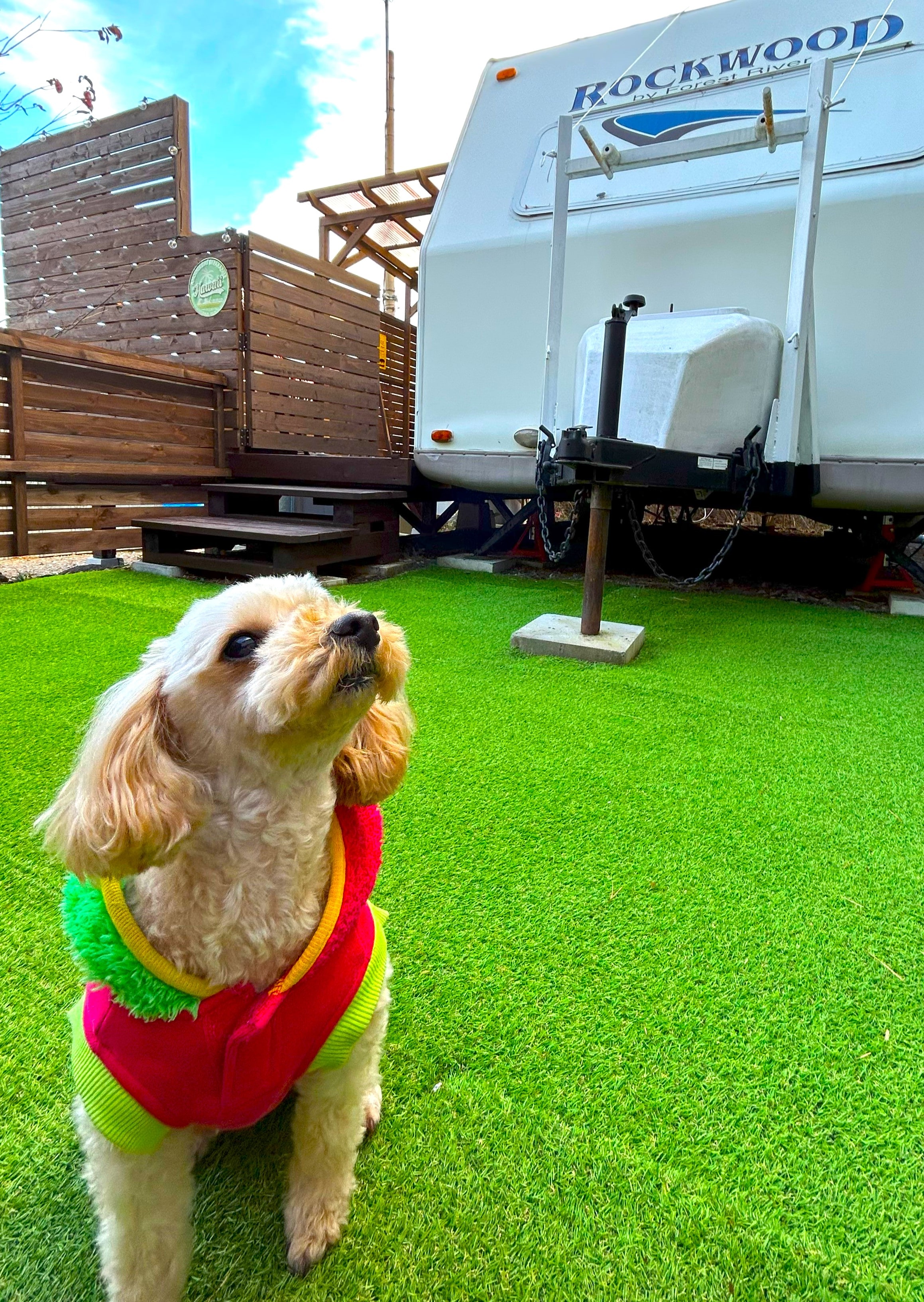 Let's stay together! American trailer house♪