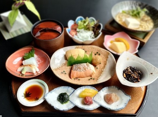 Chef's handmade Japanese meal (breakfast)