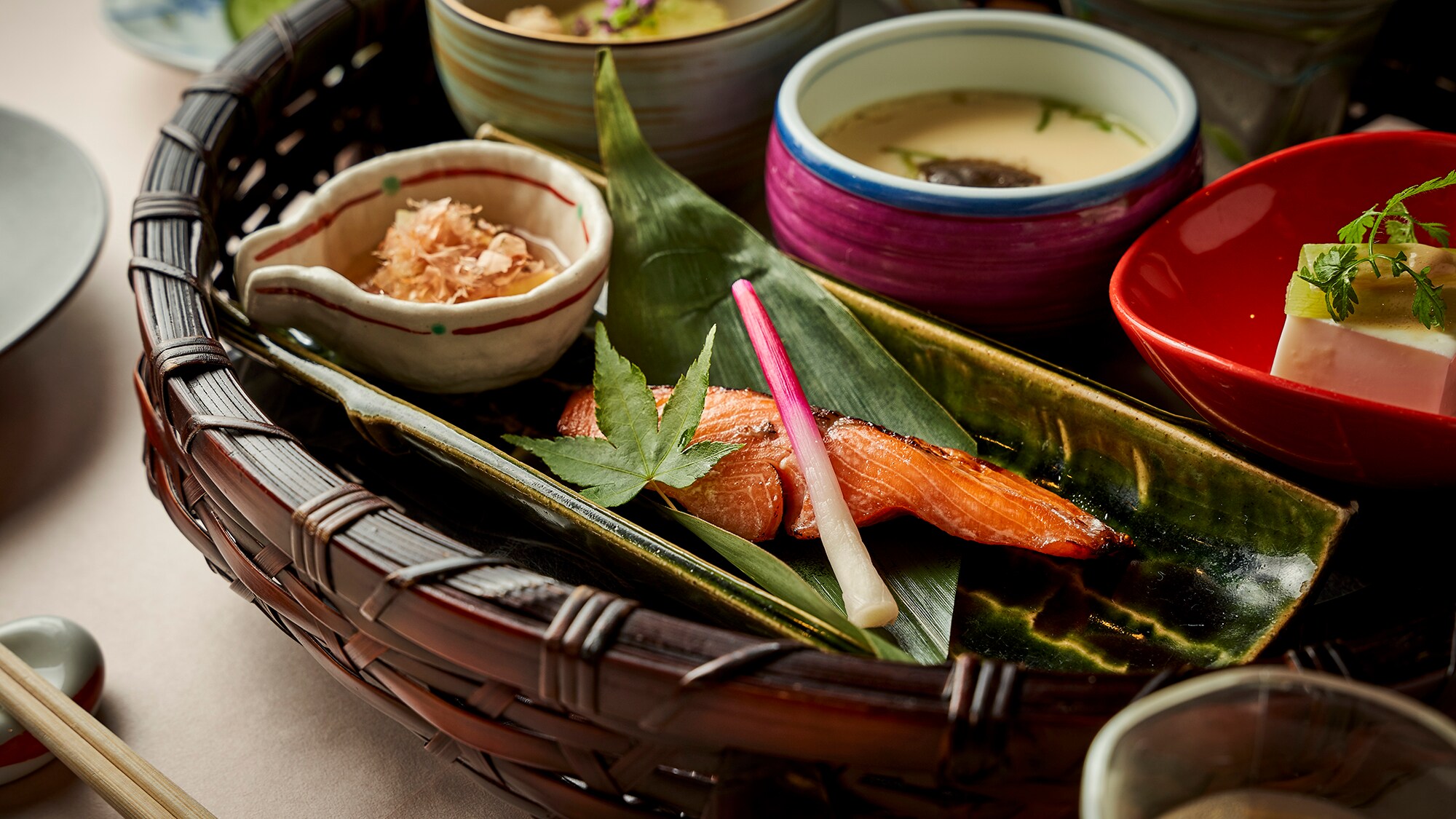 [Recommended for women] Hanakago Gozen dinner (one example)