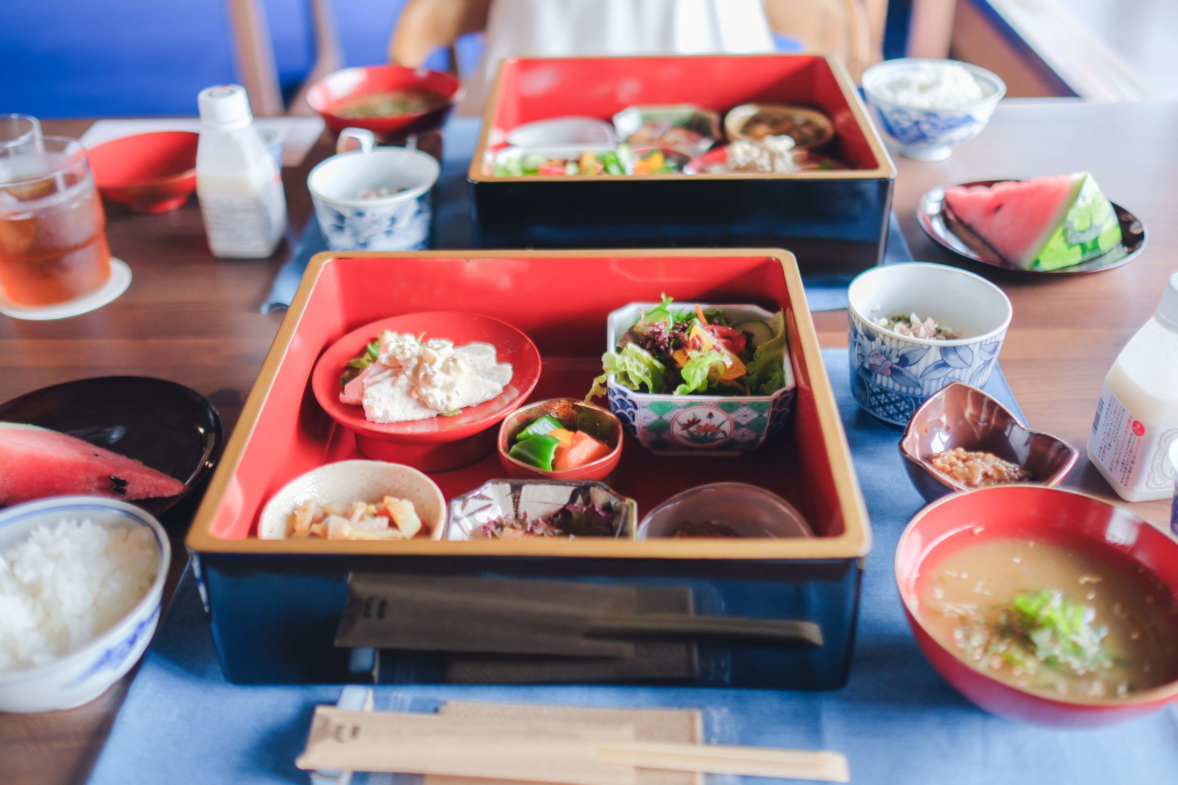 Pagi | Sarapan Jepang yang dibuat dengan banyak bahan fermentasi dari Prefektur Akita selatan