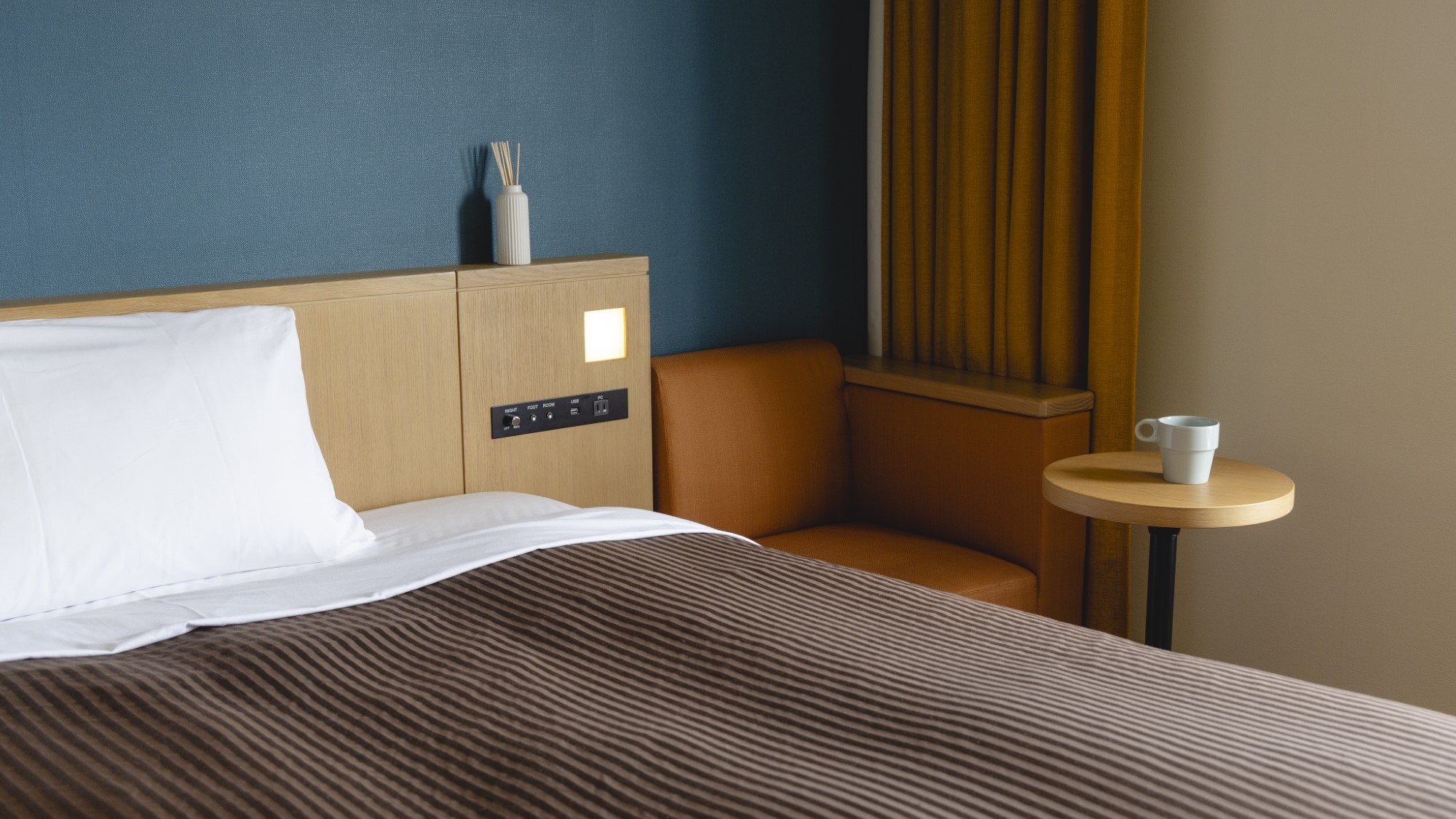 ◆Casual double (non-smoking, 16.7㎡)