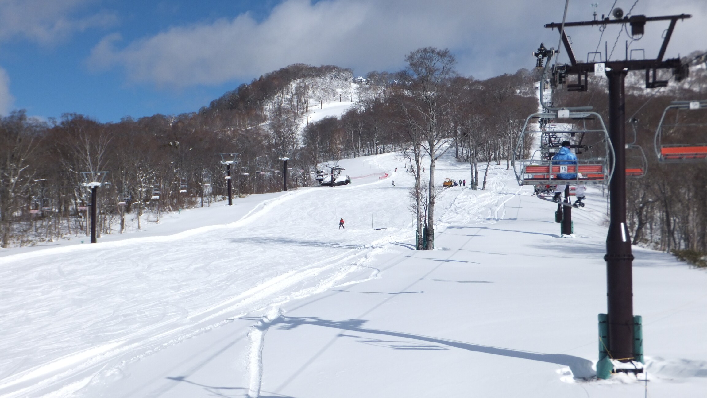 Tambara Ski Park has many gentle slopes