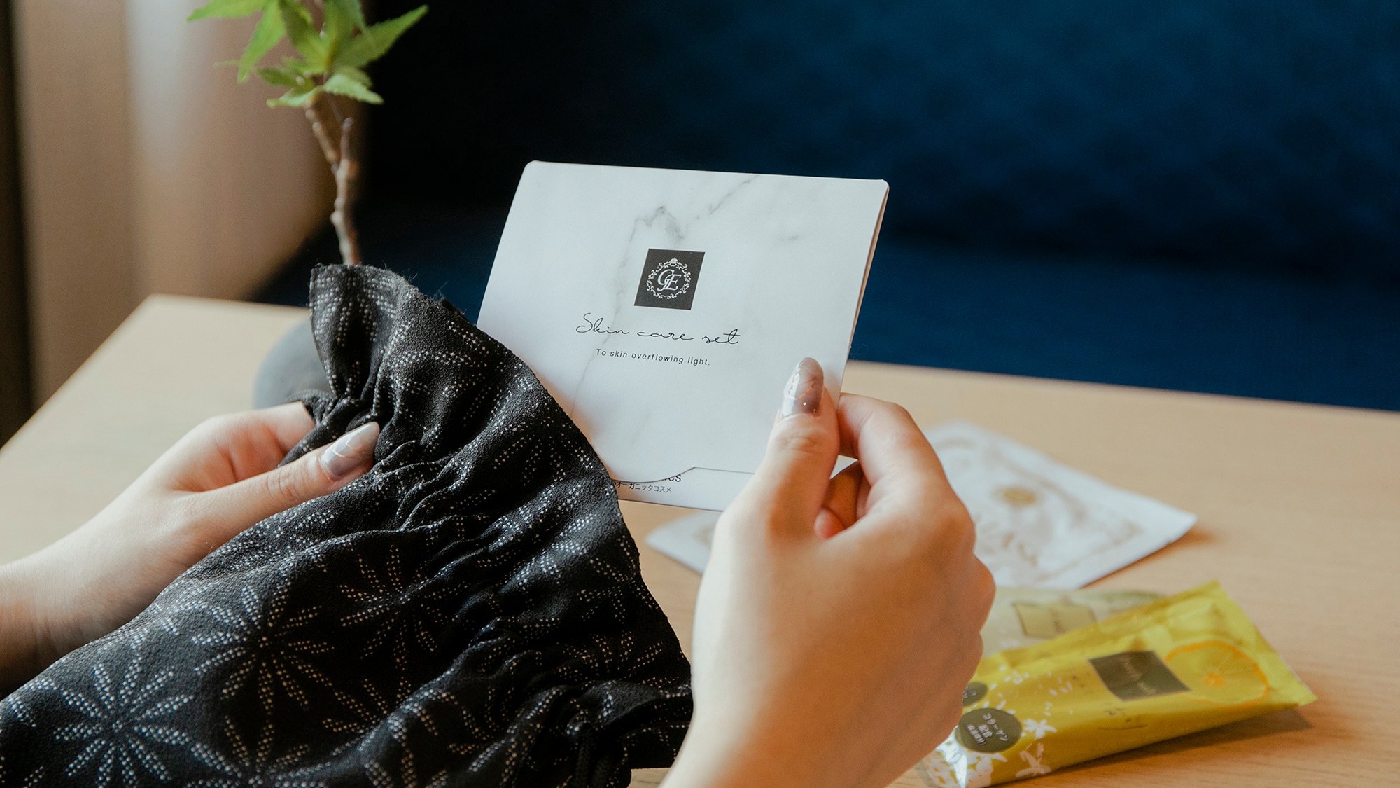 [Premium Twin] Exclusive amenities are available.