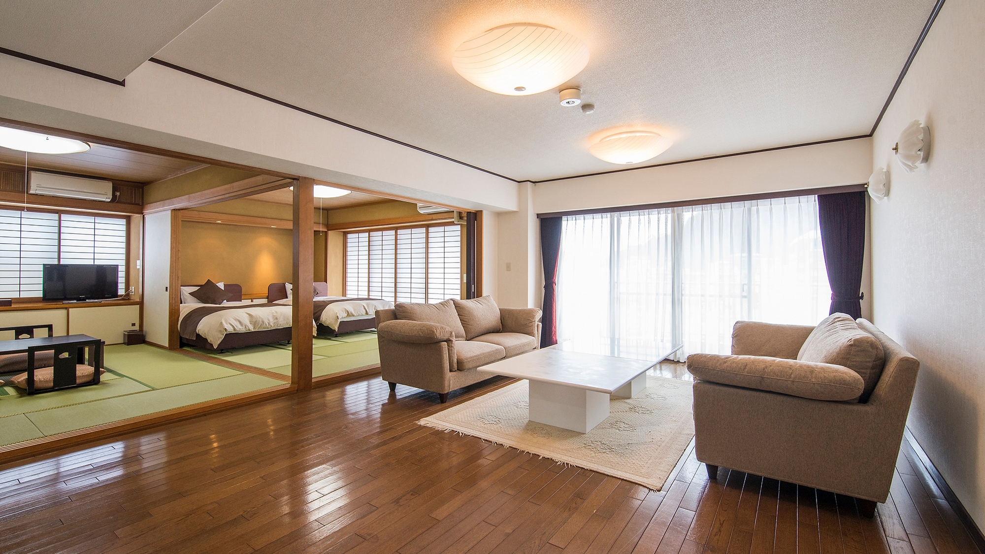 Example of a guest room (all rooms are 63 square meters or larger)