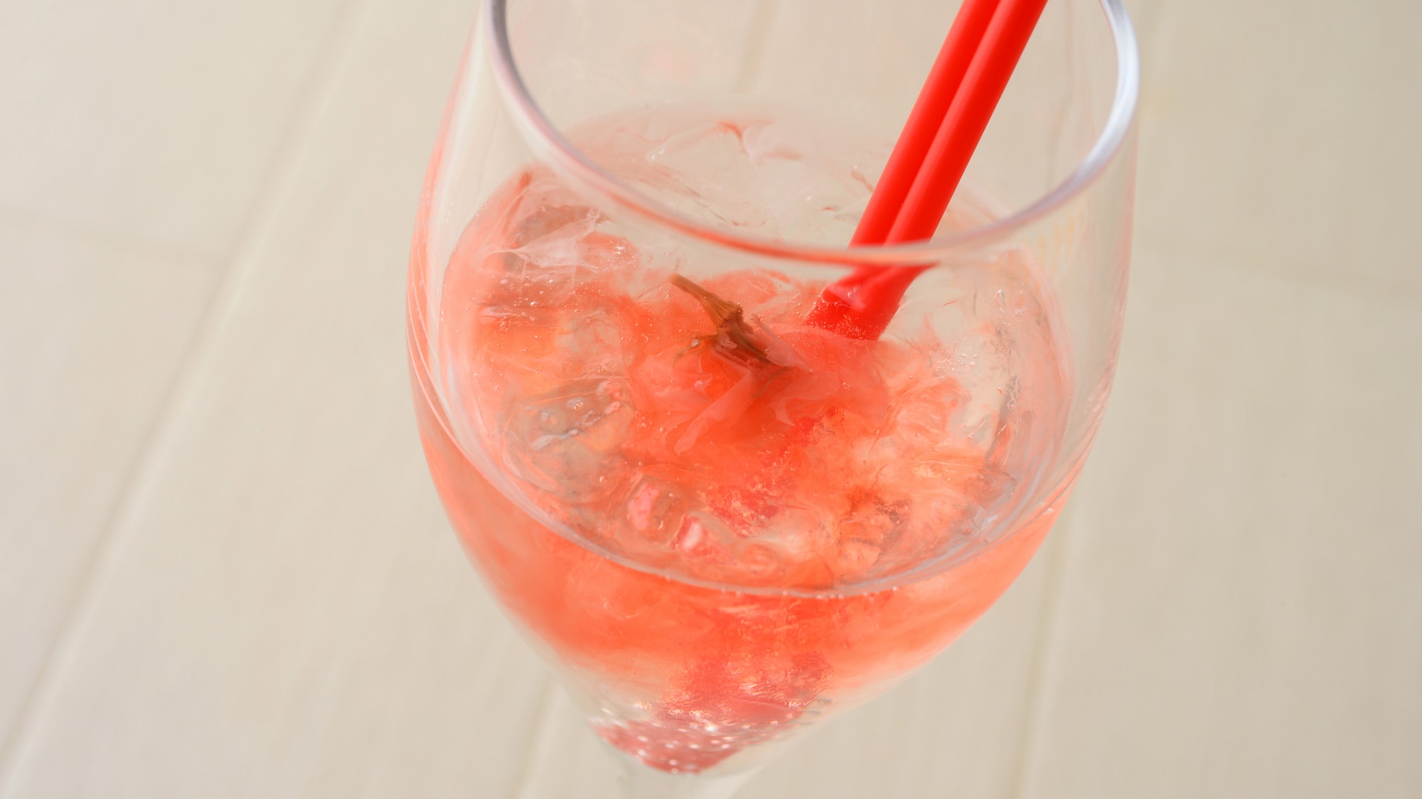 【銀座軒2026春】食前酒／春のカクテル「SAKURA-MAU」は五稜郭の桜をイメージ