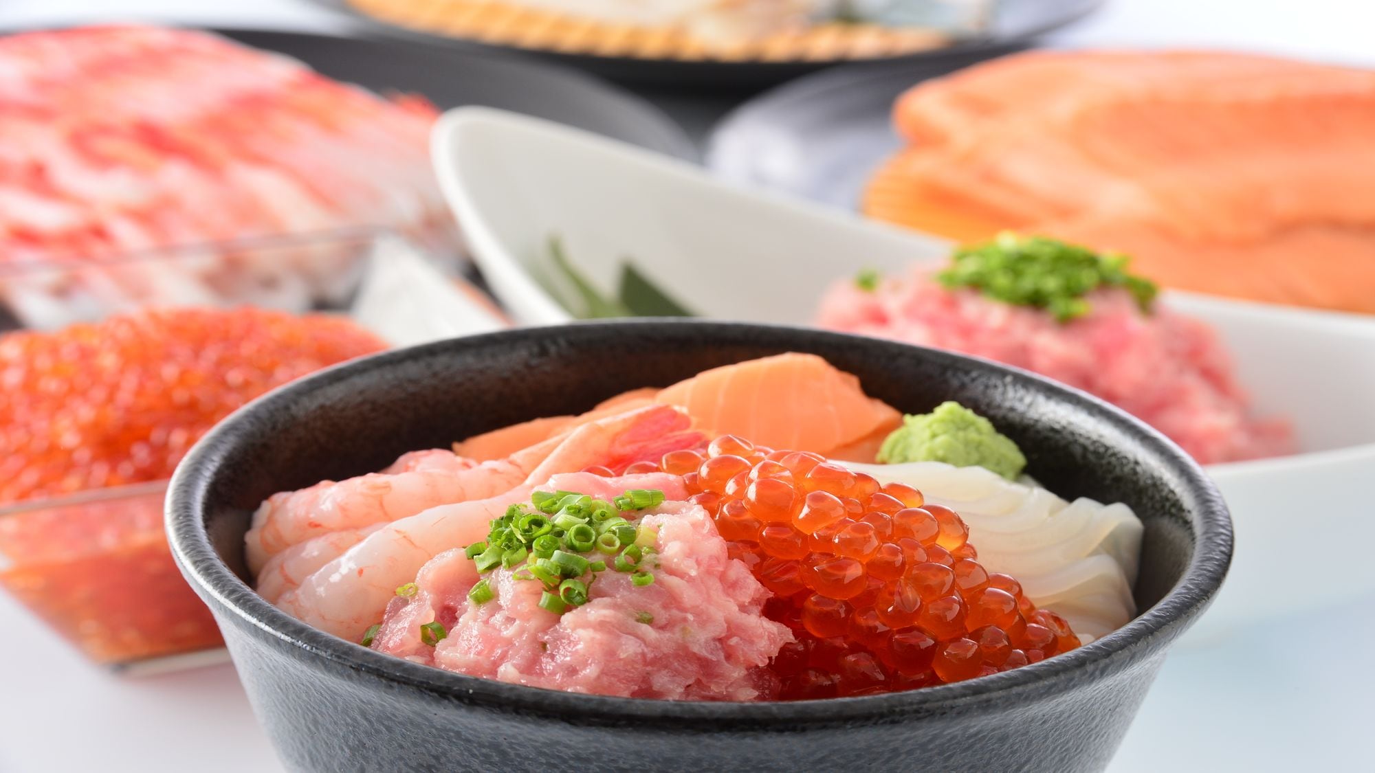 【自助早餐】還有醋飯海鮮蓋飯！原創蓋飯，配以您選擇的配料