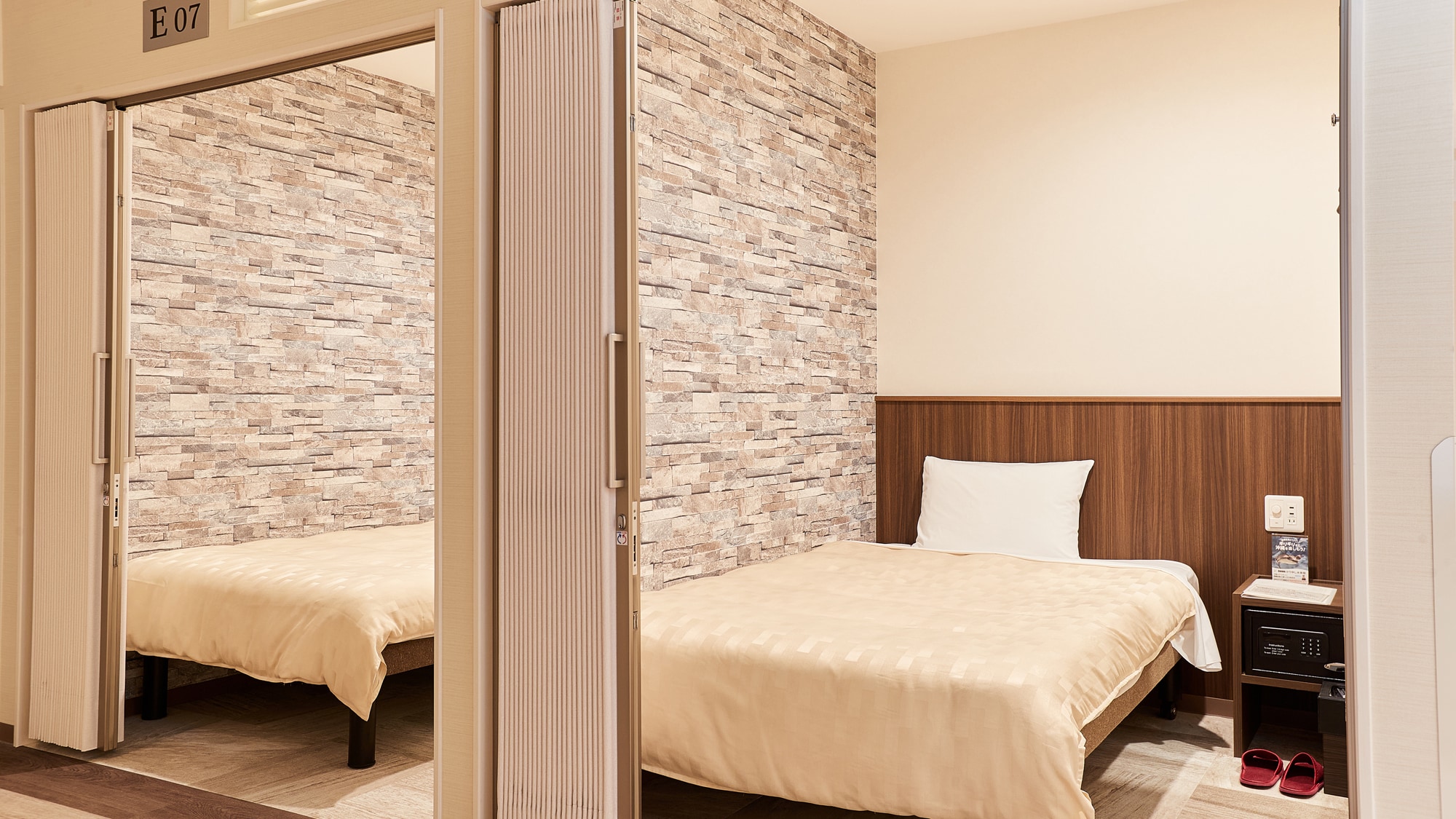 [Women's floor] 2 people are welcome to use 2 rooms for women's trips!