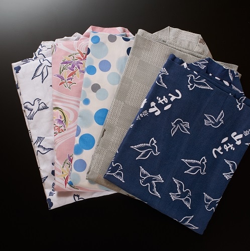 Trang phục mặc trong nhà: Yukata họa tiết